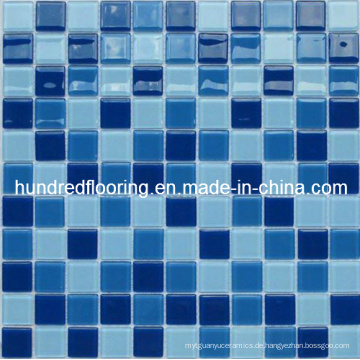 Kristallglas Mosaik Schwimmbad Mosaik Fliese (HSP305)